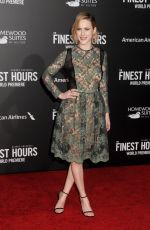 RACHEL BROSNAHAN at The Finest Hours Premiere in Los Angeles 01/25/2016