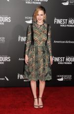 RACHEL BROSNAHAN at The Finest Hours Premiere in Los Angeles 01/25/2016