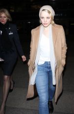 RACHEL MCADAMS Arrives at LAX Airport in Los Angeles 01/09/2016