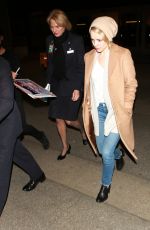 RACHEL MCADAMS Arrives at LAX Airport in Los Angeles 01/09/2016