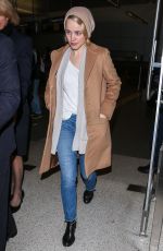 RACHEL MCADAMS Arrives at LAX Airport in Los Angeles 01/09/2016