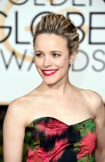 RACHEL MCADAMS at 73rd Annual Golden Globe Awards in Beverly Hills 10/01/2016