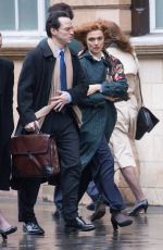 RACHEL WEISZ on the Set of Denial in London 01/03/2016