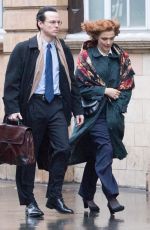RACHEL WEISZ on the Set of Denial in London 01/03/2016