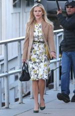 REESE WITHERSPOON at Big Little Lies Set in Monterey 01/26/2016