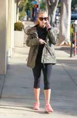REESE WITHERSPOON in Leggings Out and About in Los Angeles 01/14/2016