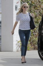 REESE WITHERSPOON in Tight Jeans Out in Los Angeles 01/22/2016