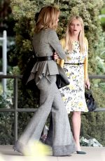 REESE WITHERSPOON, LAURA DERN and SHAILENE WOODLEY on the Set of Big Little Lies in Los Angeles 01/09/2016