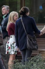 REESE WITHERSPOON< NICOLE KIDMAN and LAURA DERN on the Set of Big Little Lies in Los Angeles 01/10/2016