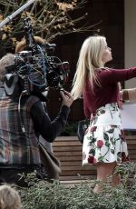 REESE WITHERSPOON< NICOLE KIDMAN and LAURA DERN on the Set of Big Little Lies in Los Angeles 01/10/2016