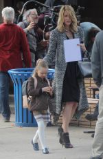 REESE WITHERSPOON< NICOLE KIDMAN and LAURA DERN on the Set of Big Little Lies in Los Angeles 01/10/2016