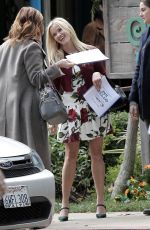 REESE WITHERSPOON< NICOLE KIDMAN and LAURA DERN on the Set of Big Little Lies in Los Angeles 01/10/2016