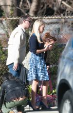 REESE WITHERSPOON on the Set of Big Little Lies in Los Angeles 01/13/2016