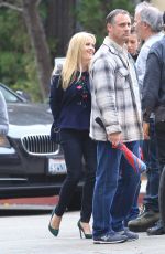 REESE WITHERSPOON on the Set of Big Little Lies in Los Angeles 01/18/2016