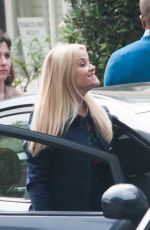 REESE WITHERSPOON on the Set of Big Little Lies in Los Angeles 01/18/2016