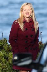 REESE WITHERSPOON on the Set of Big Little Lies in Monterey 01/26/2016