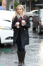 REESE WITHERSPOON Out for Coffee in Brentwood 01/06/2016