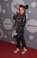 RENEE OLSTEAD at Minnie Mouse Rocks the Dots Art and Fashion Exhibit in Los Angeles 01/22/2016