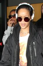 RIHANNA Arrives at LAX Airport in Los Angeles 01/08/2016