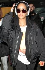 RIHANNA Arrives at LAX Airport in Los Angeles 01/08/2016