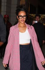RIHANNA Arrives at Nobu Restaurant in New York 01/02/2016