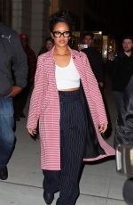 RIHANNA Arrives at Nobu Restaurant in New York 01/02/2016