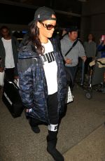 RIHANNA Returns at LAX from Paris 01/23/2016