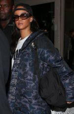 RIHANNA Returns at LAX from Paris 01/23/2016