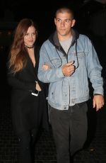 RILEY KEOUGH and Ben Smith-Petersen at Chateau Marmont in West Hollywood 01/17/2016