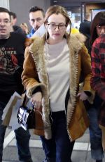 RILEY KEOUGH Arrives in Park City 01/21/2016