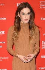 RILEY KEOUGH at Lovesong Premiere at 2016 Sundance Film Festival 01/25/2016