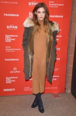 RILEY KEOUGH at Lovesong Premiere at 2016 Sundance Film Festival 01/25/2016