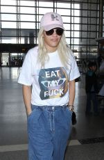 RITA ORA Arrives at an Airport in Paris 01/23/2016