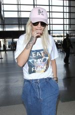 RITA ORA Arrives at an Airport in Paris 01/23/2016