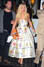 RITA ORA Arrives at Twist Nightclub in Miami Beach 12/31/2015