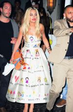 RITA ORA Arrives at Twist Nightclub in Miami Beach 12/31/2015