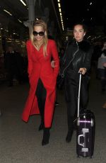 RITA ORA Arrives in London on Eurostar Train from Paris 01/26/2016