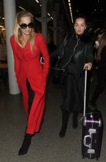 RITA ORA Arrives in London on Eurostar Train from Paris 01/26/2016