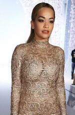 RITA ORA at Ralph & Russo Haute Couture Fashion Show in Paris 01/24/2016