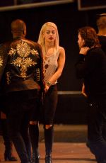RITA ORA at The Rox Nightclub in Hollywood 01/17/2016