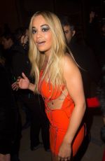 RITA ORA at Versace Spring/Summer 2016 Fashion Show in Paris 01/24/2016