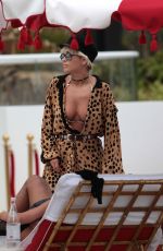 RITA ORA in Bikini Top at a Pool in Miami 01/03/2016