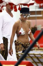 RITA ORA in Bikini Top at a Pool in Miami 01/03/2016