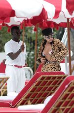 RITA ORA in Bikini Top at a Pool in Miami 01/03/2016