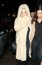 RITA ORA Leave Tape Nightclub in London 01/30/2016