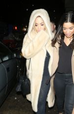 RITA ORA Leave Tape Nightclub in London 01/30/2016