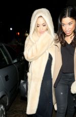 RITA ORA Leave Tape Nightclub in London 01/30/2016