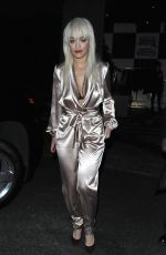 RITA ORA Leaves Hyde Night Club in Sunset Blvd 01/19/2016
