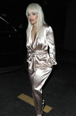 RITA ORA Leaves Hyde Night Club in Sunset Blvd 01/19/2016