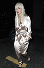 RITA ORA Leaves Hyde Night Club in Sunset Blvd 01/19/2016